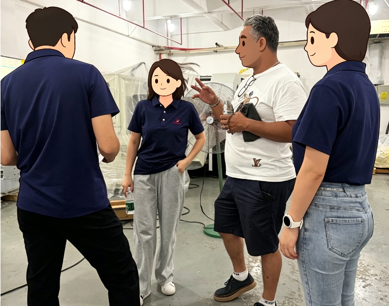 Small Rotary‑Head Wire Bending Machine Accelerates Egyptian Kitchen‑Bath Hardware Manufacture, One‑Day Training Enables Fast‑Track High‑Precision Automated Production